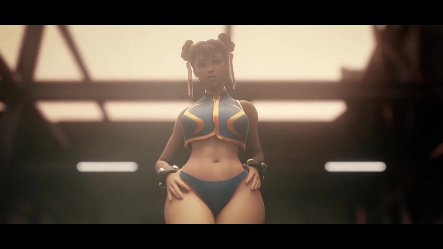 Chun Li ZMSFM Street Fighter Animated Hentai 3D CGI Video
