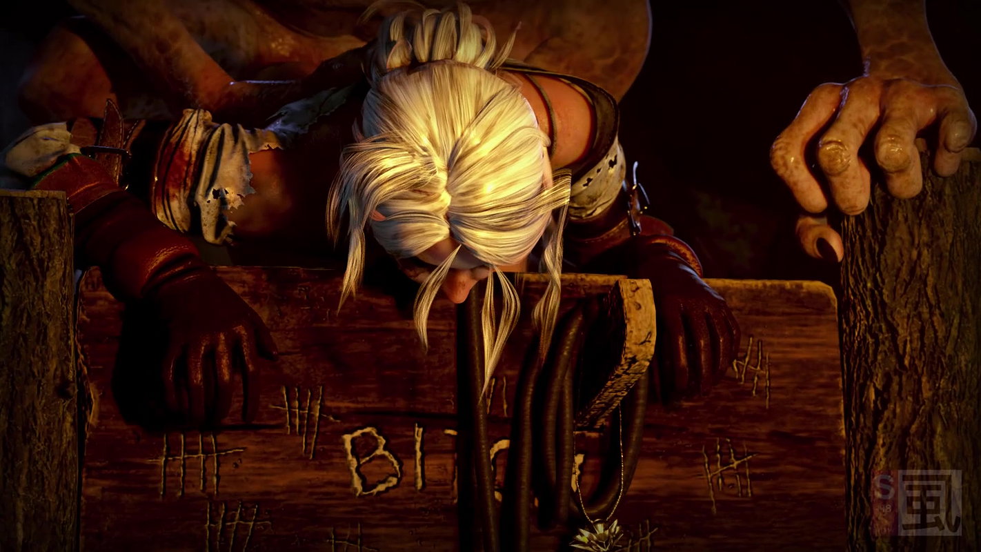 Ciri Shirami The Witcher 3 Animated Hentai 3 D CGI Video