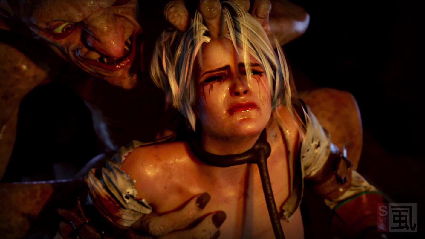 Ciri Shirami The Witcher 3 Animated Hentai 3 D CGI Video
