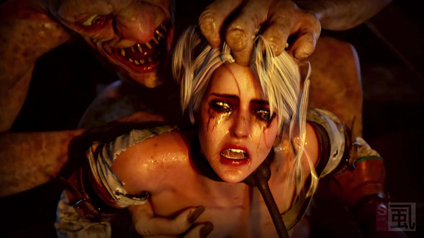 Ciri Shirami The Witcher 3 Animated Hentai 3 D CGI Video