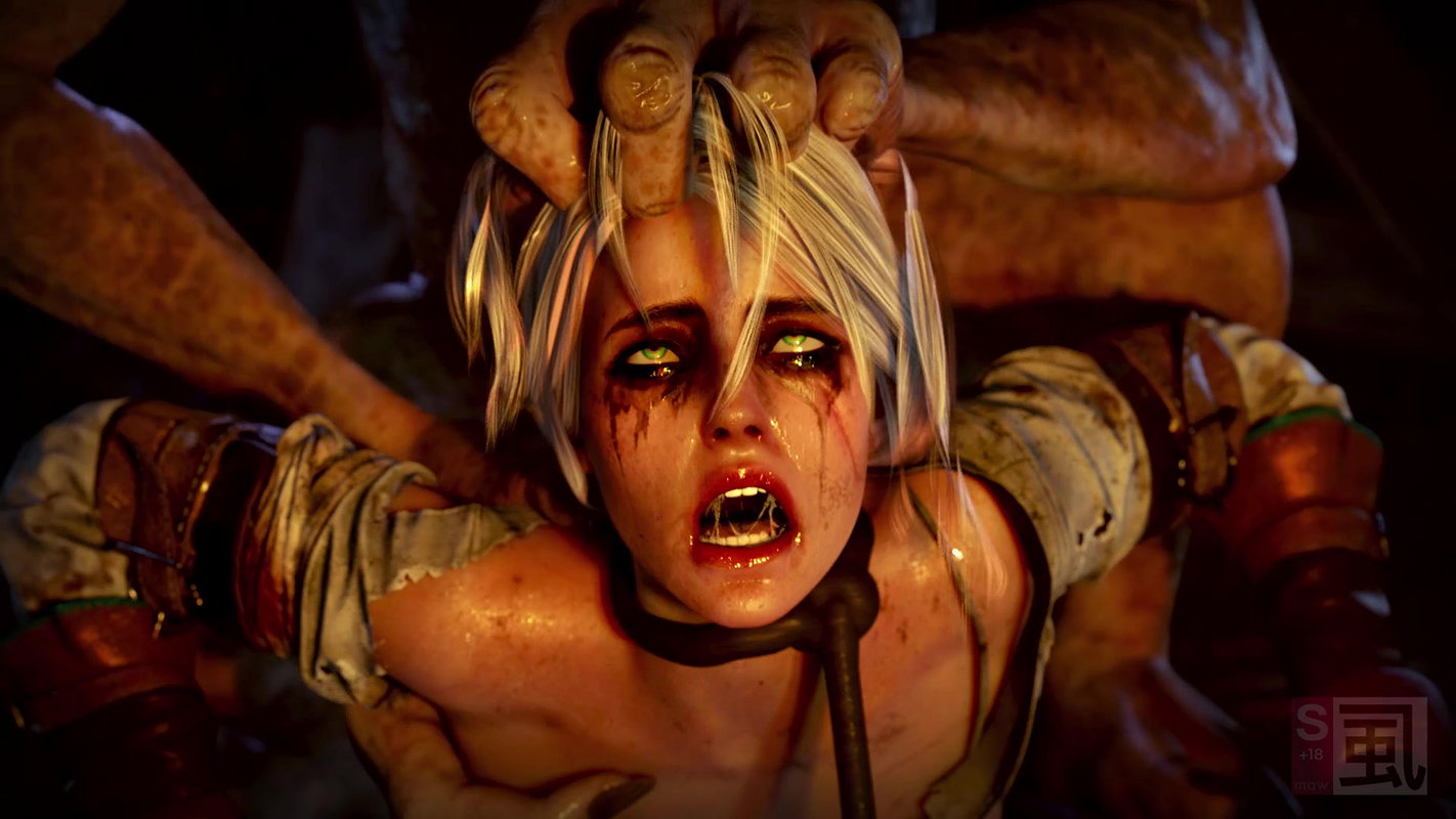 Ciri Shirami The Witcher 3 Animated Hentai 3 D CGI Video