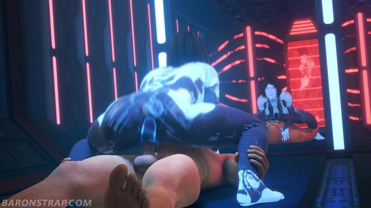 Cortana BaronStrap Halo Animated Hentai 3D CGI Video