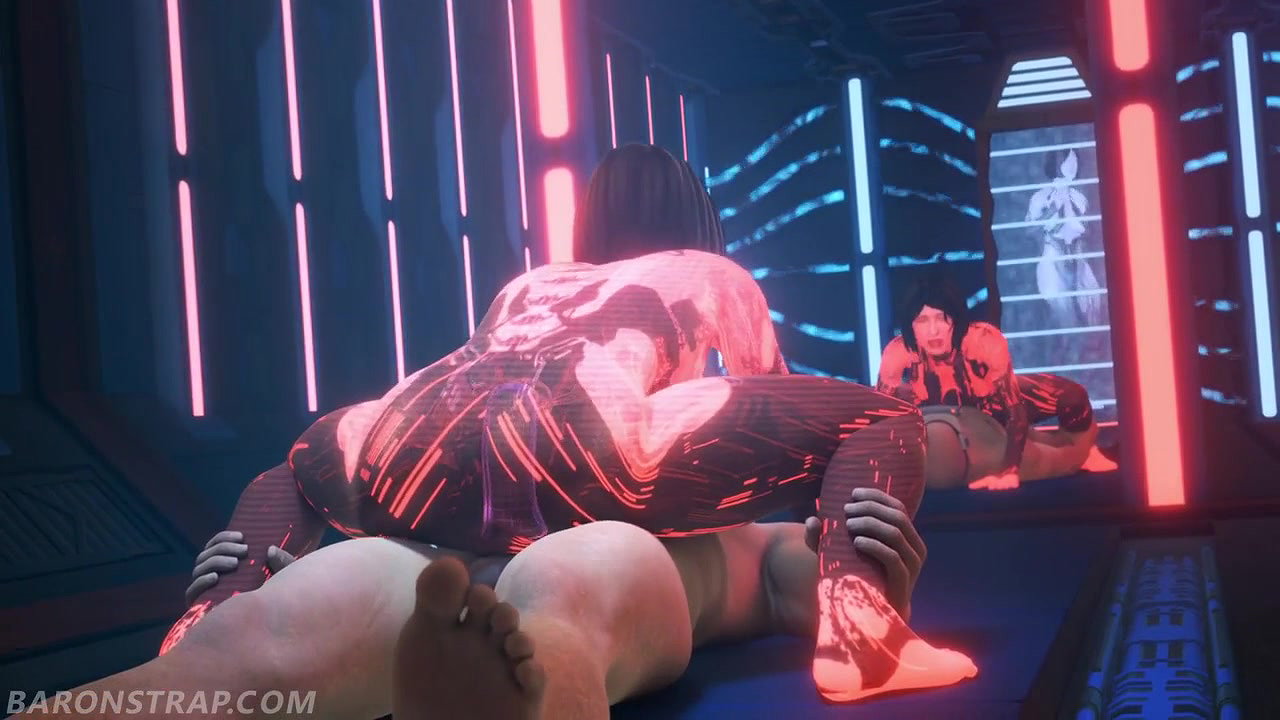 Cortana BaronStrap Halo Animated Hentai 3D CGI Video