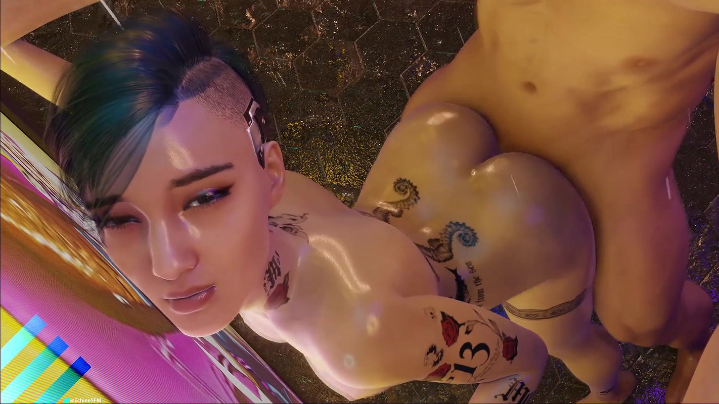 Judy Alvarez Echiee Cyberpunk 2077 Animated Hentai 3 D CGI Video