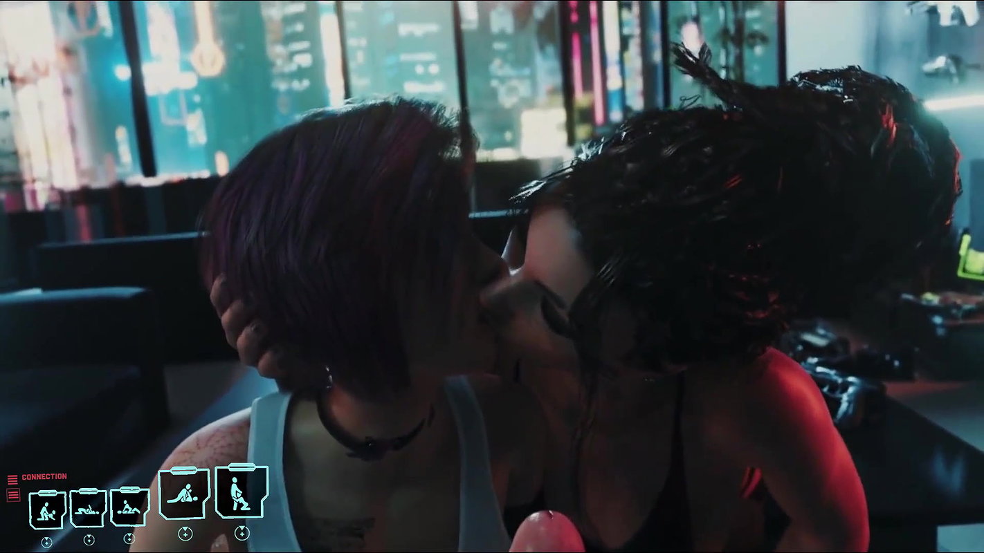 Judy Alvarez and Panam Palmer xMod Cyberpunk 2077 Animated Hentai 3D CGI Video