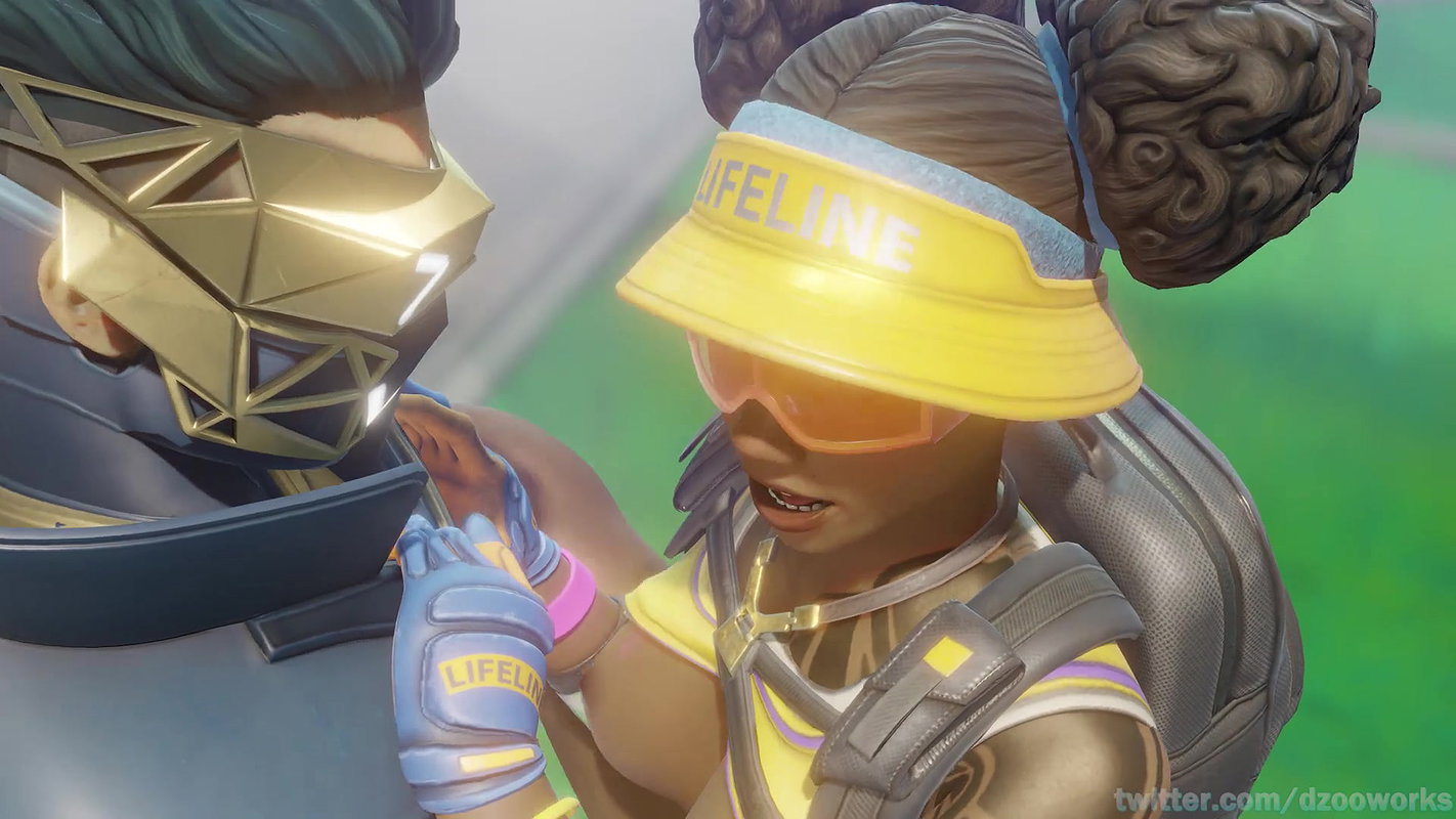 Lifeline Dzooworks Apex Legends Animated Hentai 3 D CGI Video