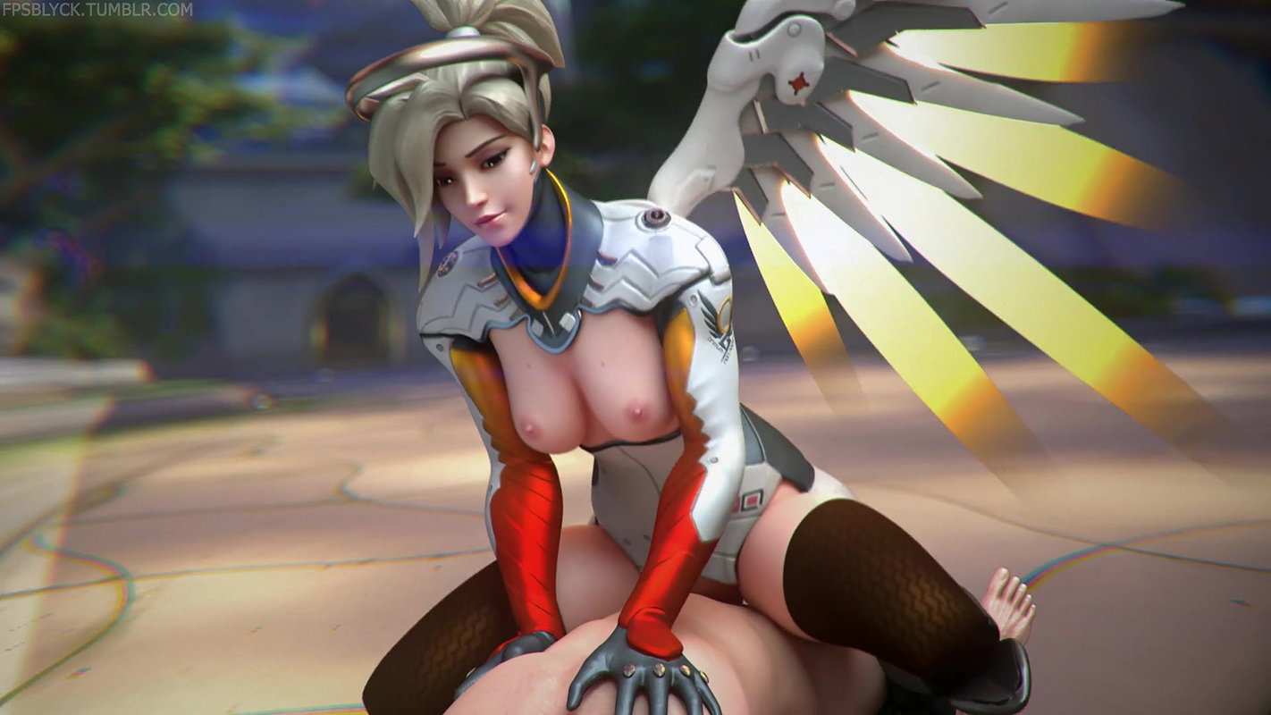Mercy FPSBLYCK Overwatch Animated Hentai 3 D CGI Video 1