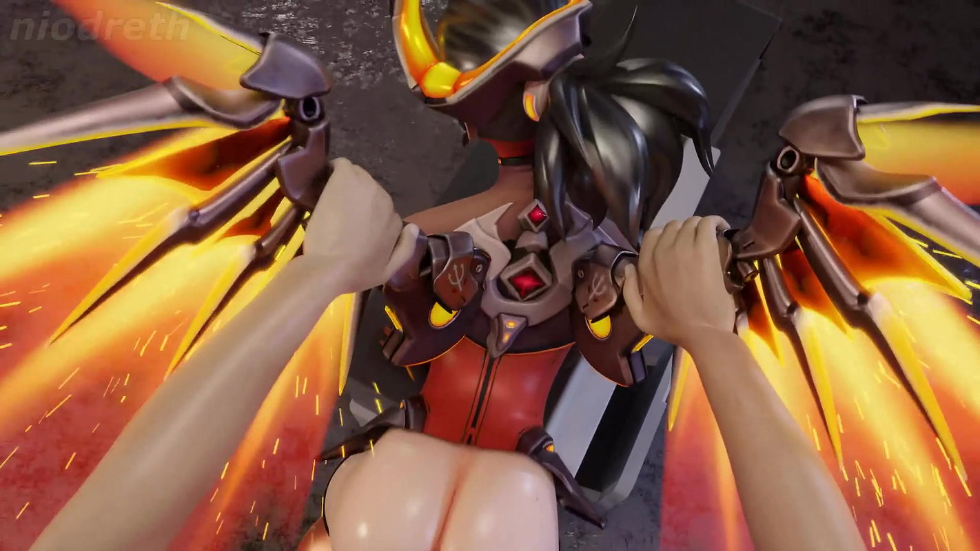 Mercy Niodreth Overwatch Animated Hentai 3 D CGI Video