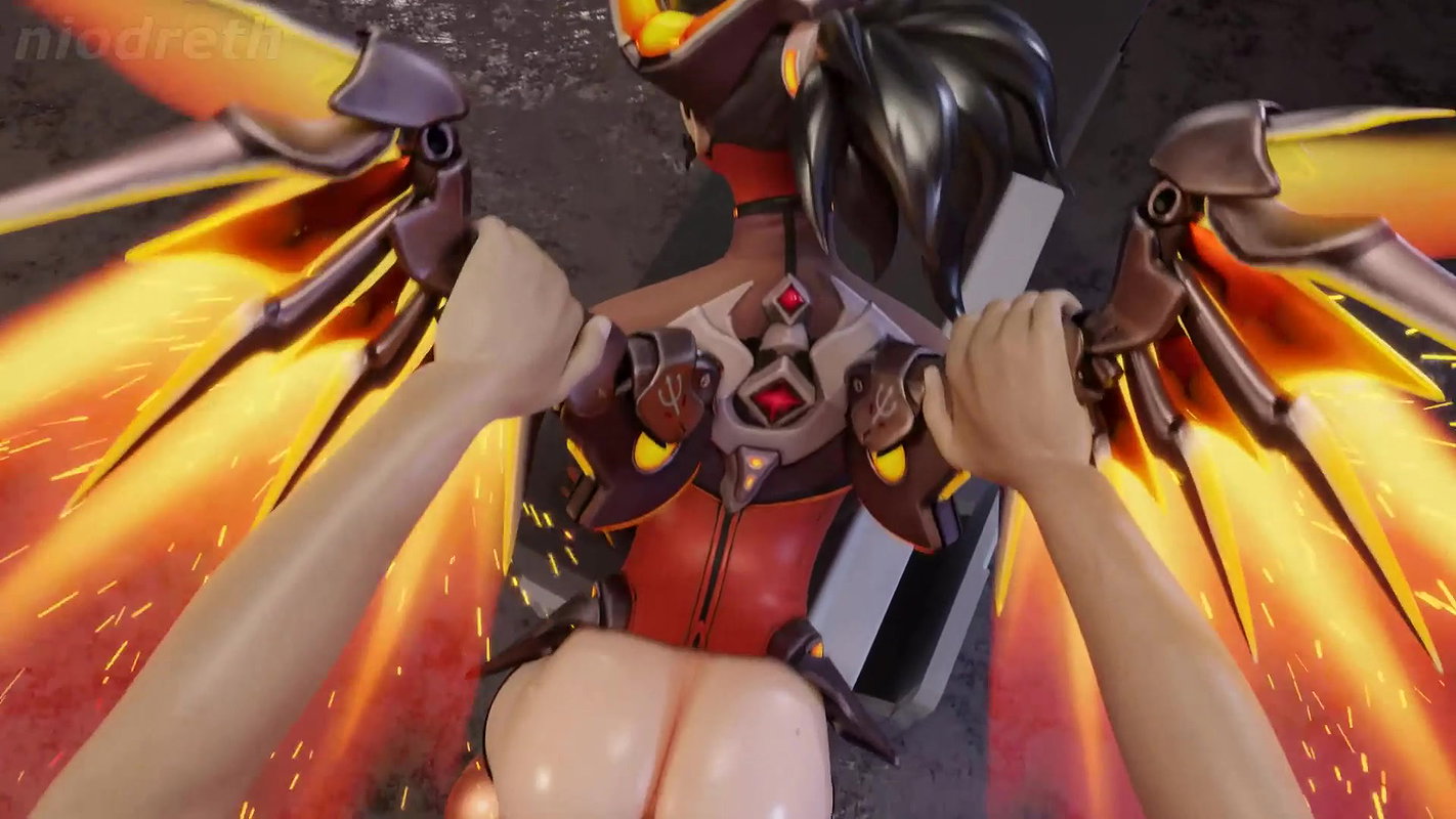 Mercy Niodreth Overwatch Animated Hentai 3 D CGI Video