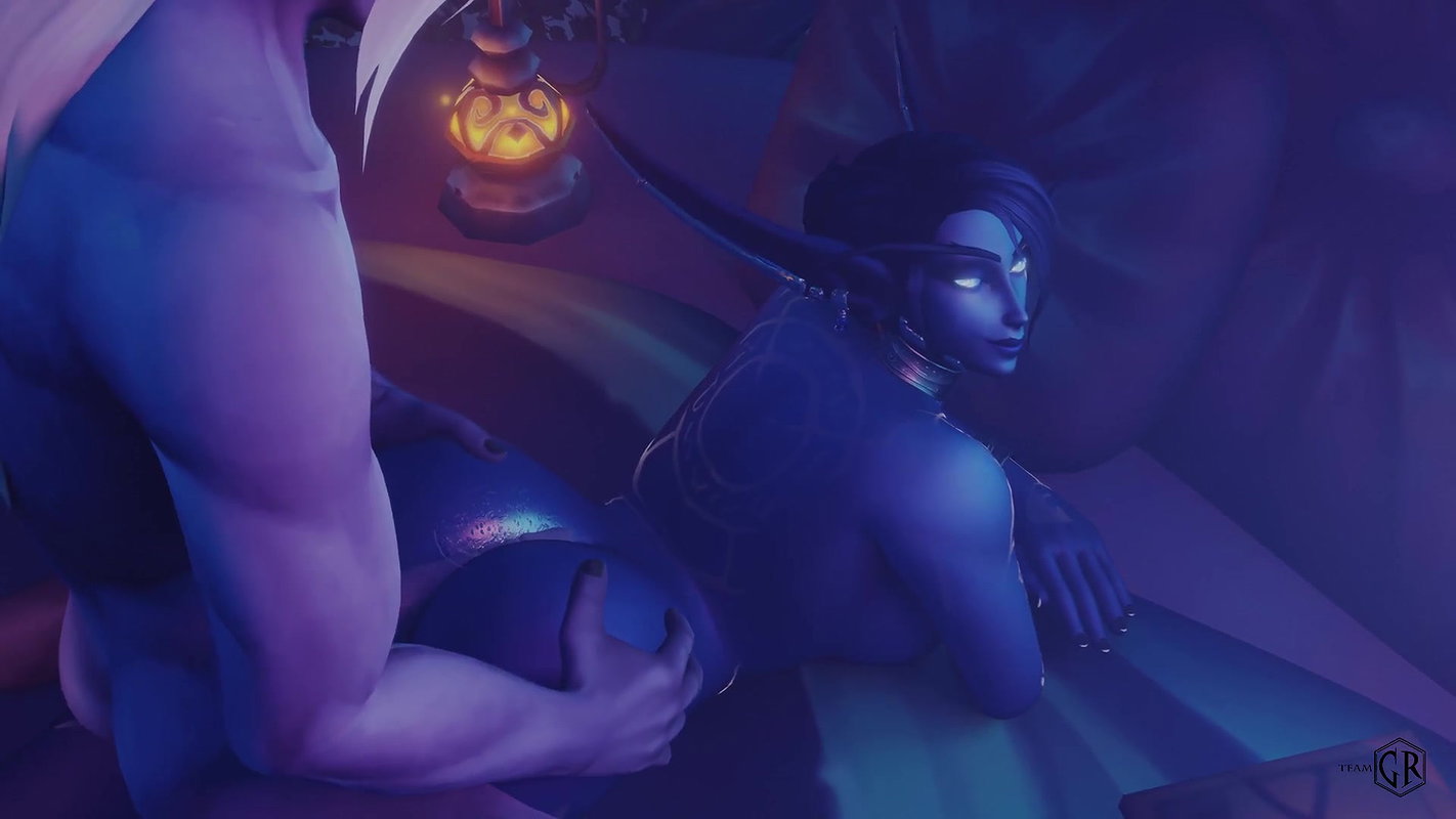 Nightborne Thegrteam Warcraft Animated Hentai 3 D CGI Video