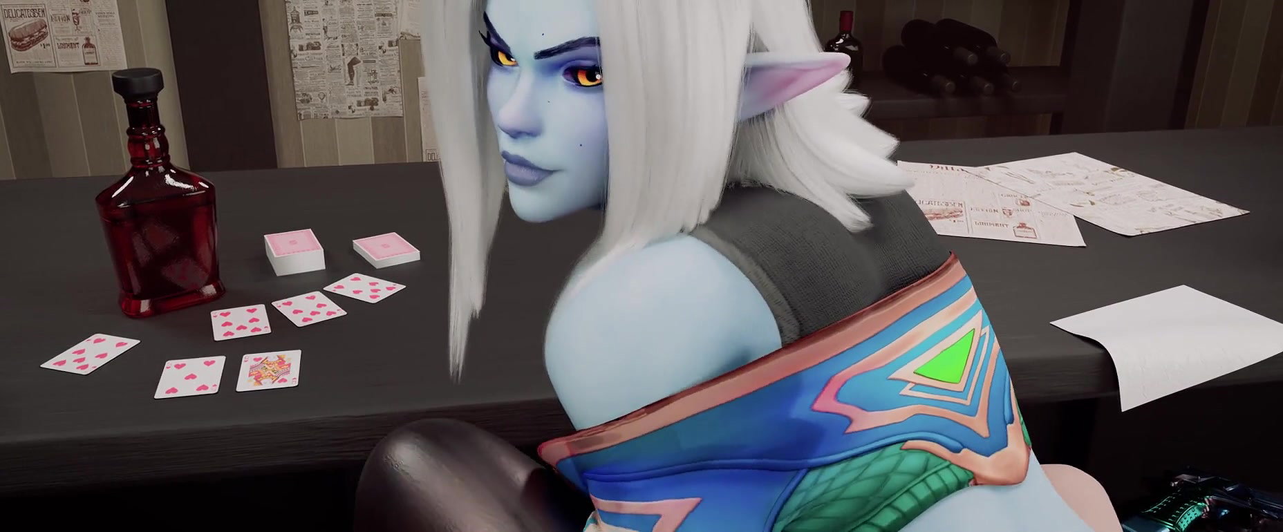 Saati Geckoscave Paladins Animated Hentai 3D CGI Video