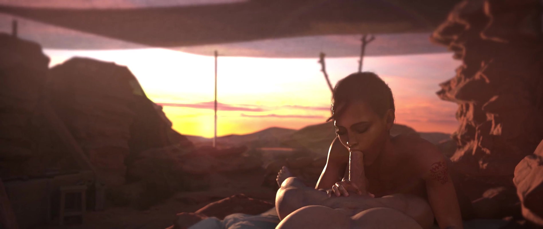 Sheva Alomar Fatcat Resident Evil Animated Hentai 3 D CGI Video