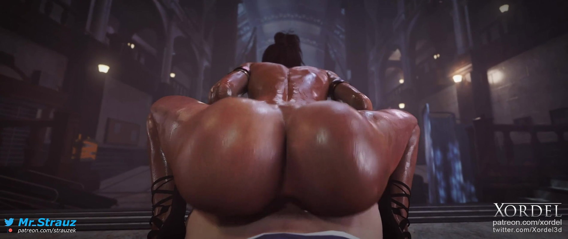 Sheva Alomar Xordel Resident Evil Animated Hentai 3D CGI Video 5