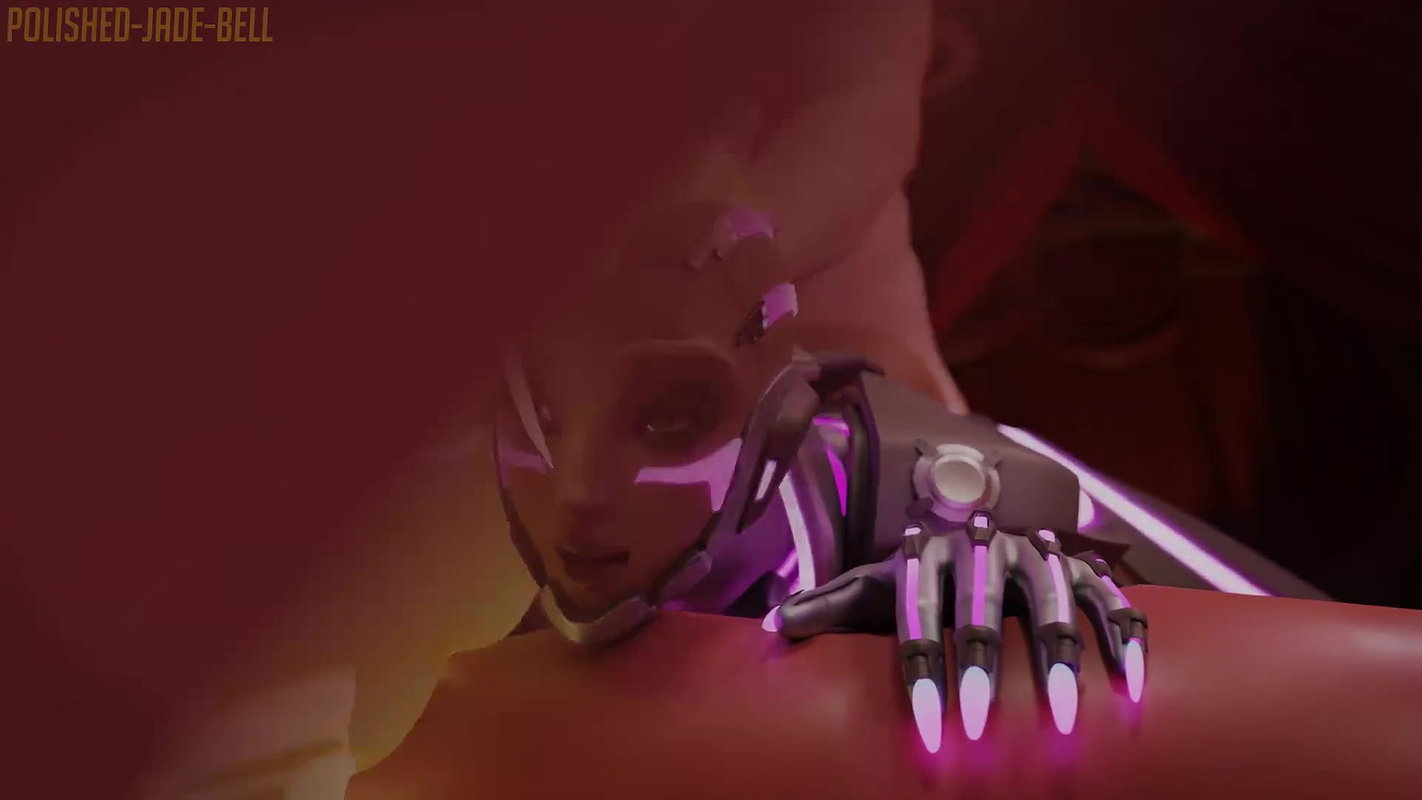 Sombra Polished Jade Bell Overwatch Animated Hentai 3 D CGI Video
