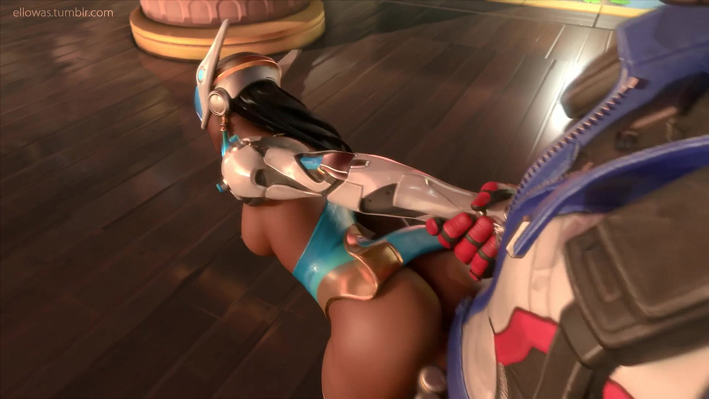 Symmetra And Soldier 76 Ellowas Overwatch Animated Hentai 3 D CGI Video 3