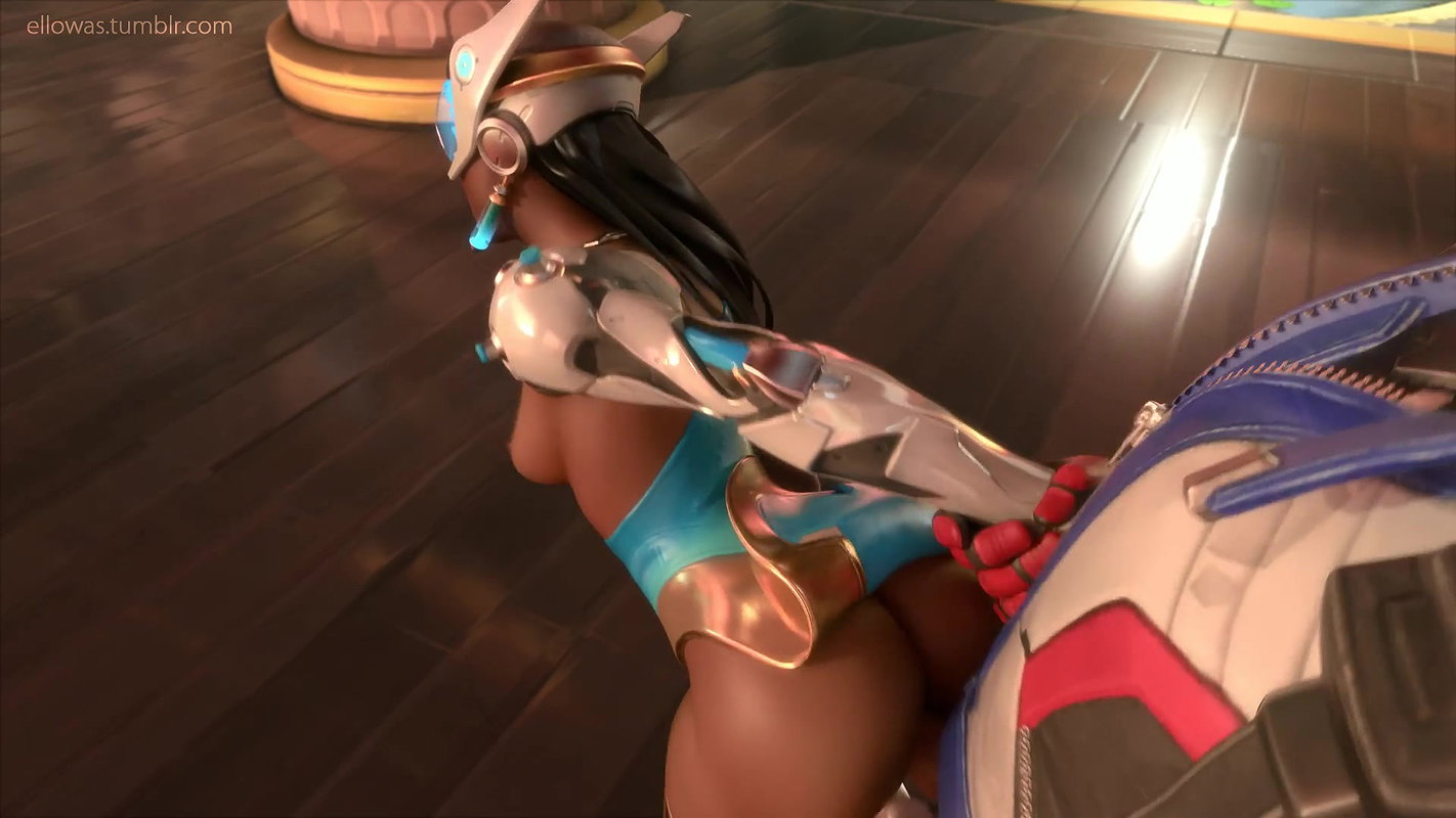 Symmetra And Soldier 76 Ellowas Overwatch Animated Hentai 3 D CGI Video 3