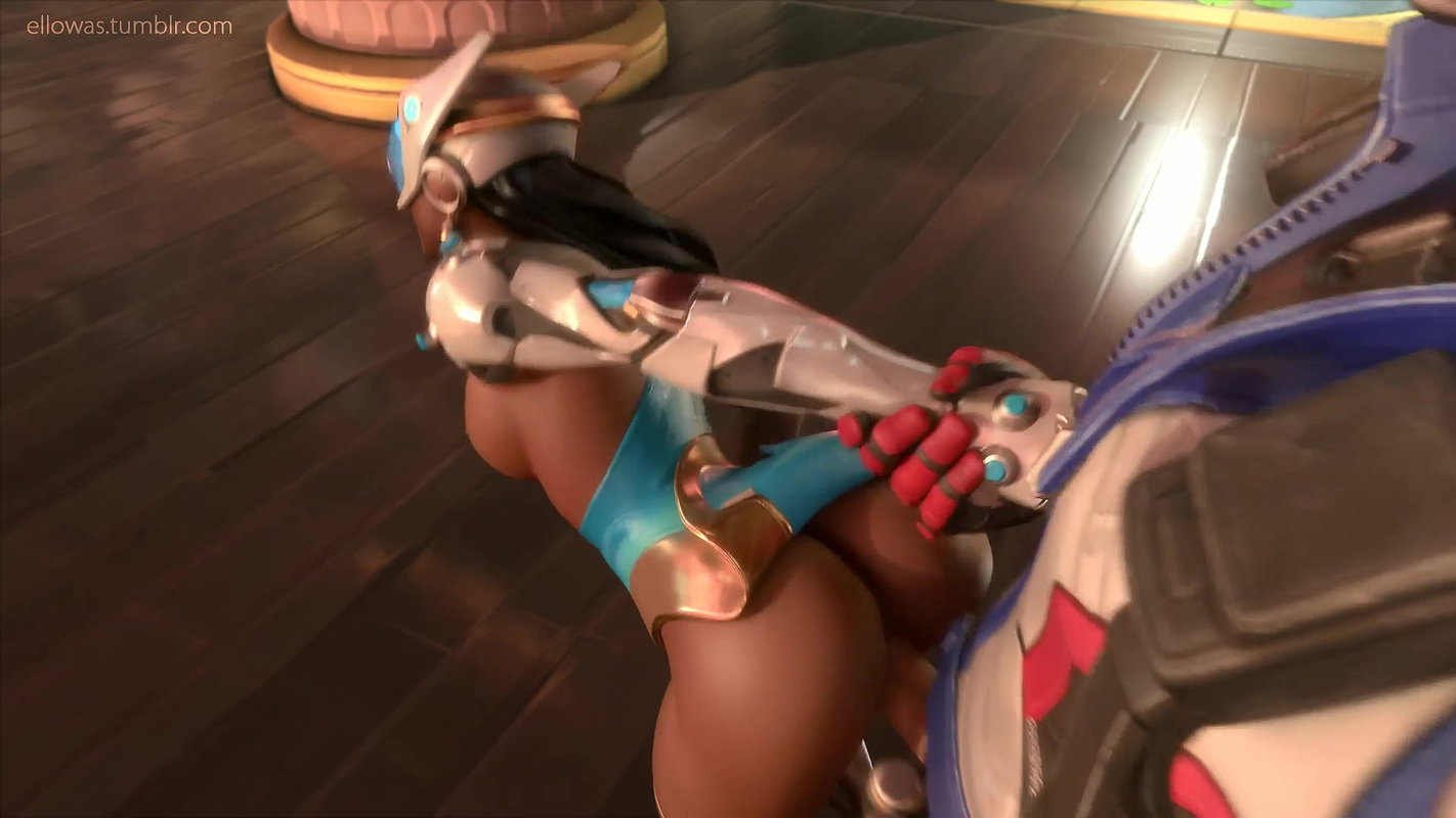 Symmetra And Soldier 76 Ellowas Overwatch Animated Hentai 3 D CGI Video 3