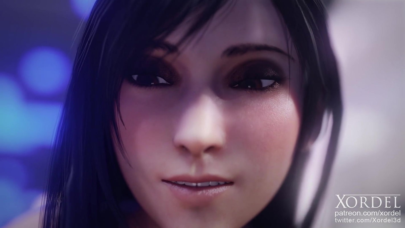 Tifa Lockhart Xordel Final Fantasy VII Animated Hentai 3 D CGI Video