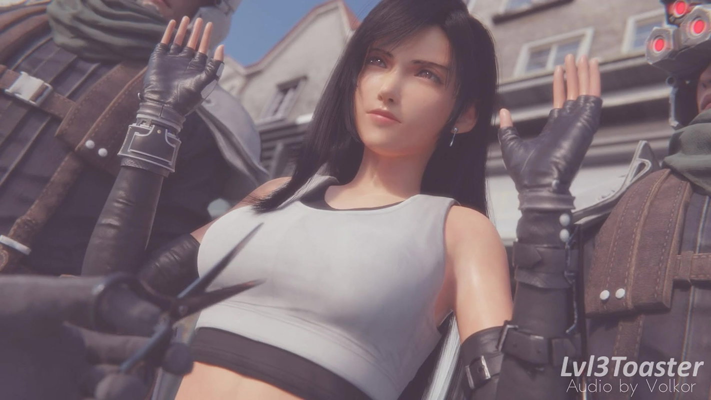 Tifa Lvl 3 Toaster Final Fantasy VII Animated Hentai 3 D CGI Video