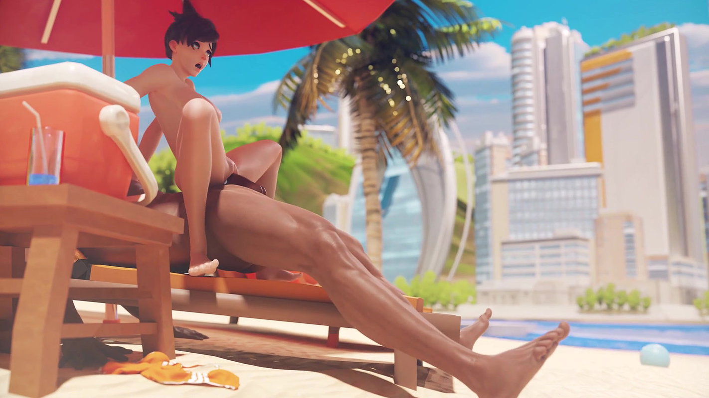 Tracer Kreamu Overwatch Animated Hentai 3D CGI Video