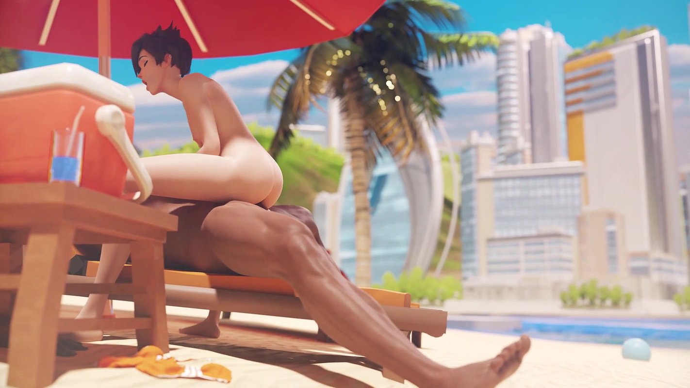 Tracer Kreamu Overwatch Animated Hentai 3D CGI Video