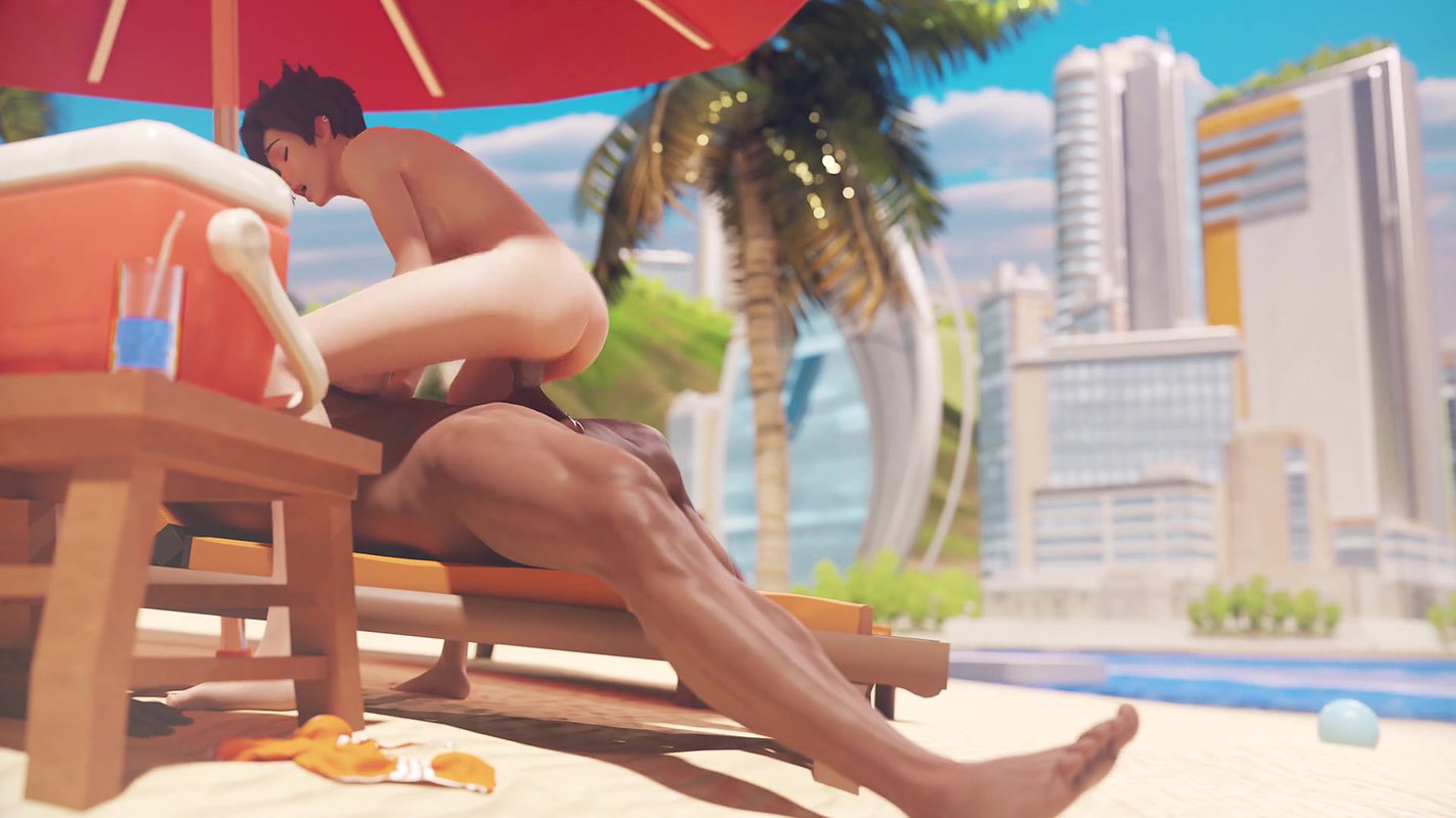 Tracer Kreamu Overwatch Animated Hentai 3D CGI Video