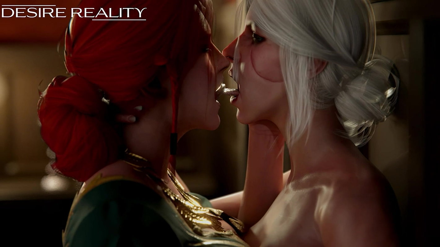Triss Merigold And Ciri E 2 80 93 Desire Reality E 2 80 93 The Witcher Animated Hentai 3 D CGI Video