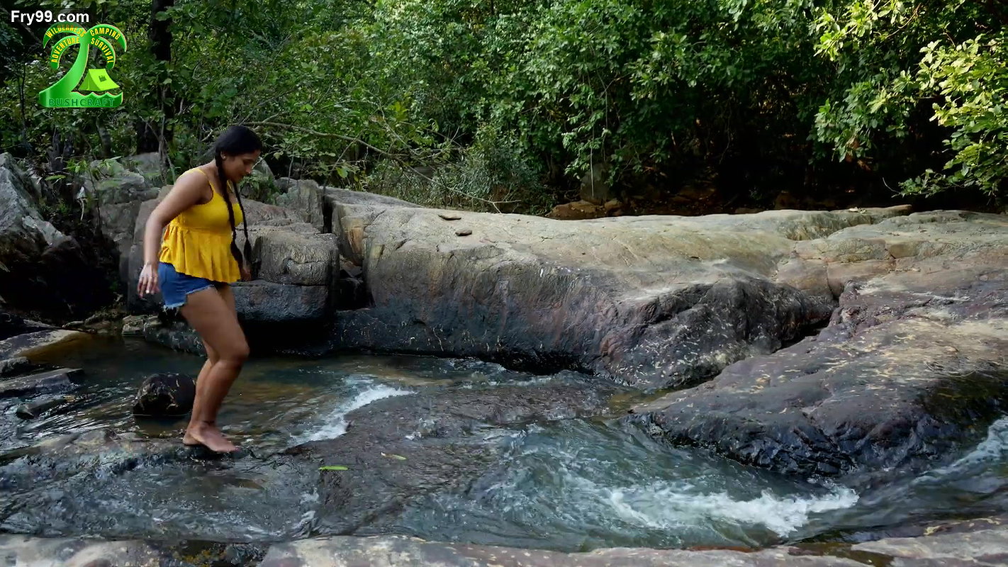 Smita sana nippleslip – Camping In Dense Forest Forest Adventure