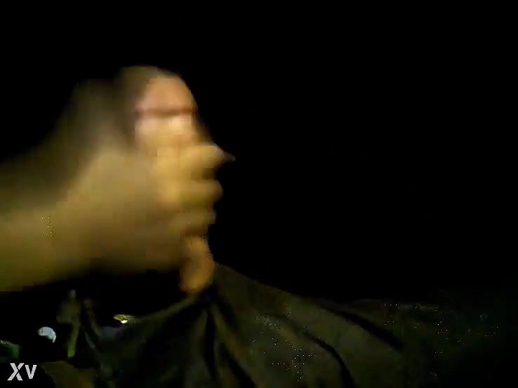 daring Sexy girl giving vigrous HANDJOB woth slight blowj in a BUS