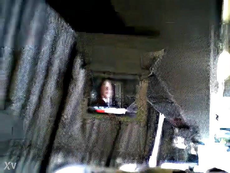 daring Sexy girl giving vigrous HANDJOB woth slight blowj in a BUS