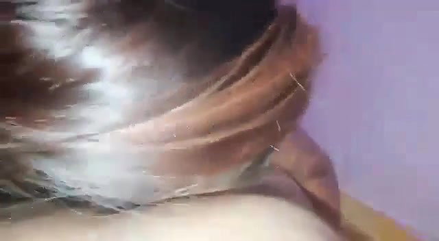 Beautiful Newly Married Indian Wife Giving Blowjob