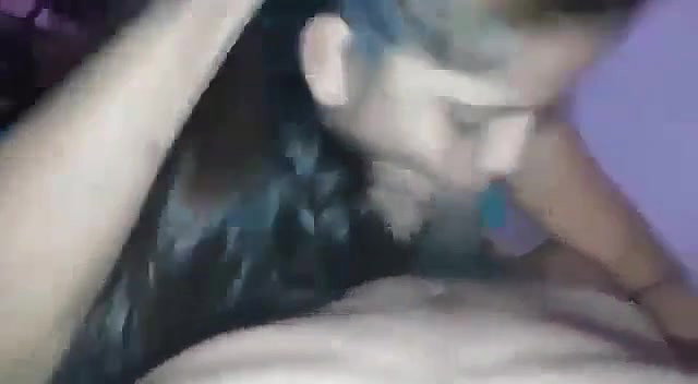 Beautiful Newly Married Indian Wife Giving Blowjob