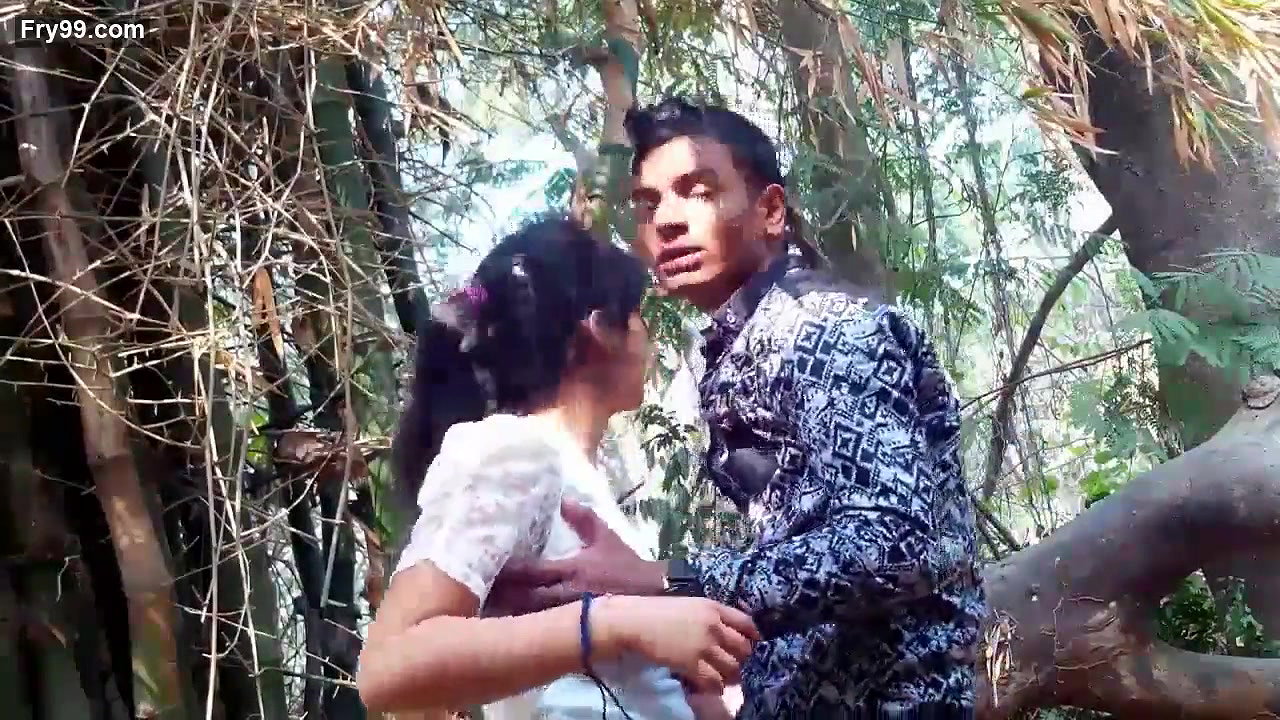 Indian Girl Open Air Romance