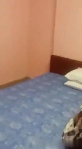 WIfe strips nude and gives blowjob