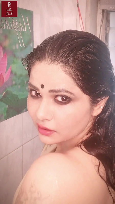 Shower In Saree