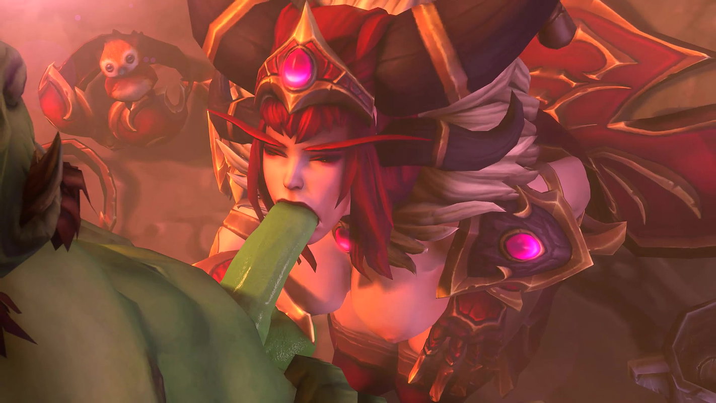 Alexstrasza Ambrosine Warcraft Animated Hentai 3 D CGI Video