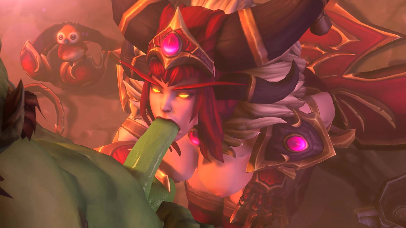 Alexstrasza Ambrosine Warcraft Animated Hentai 3 D CGI Video