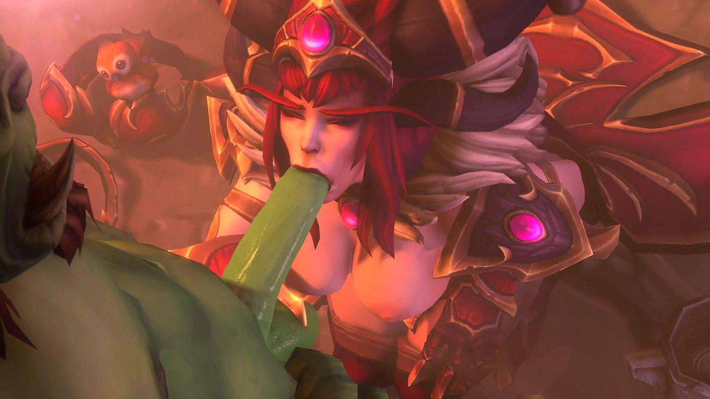 Alexstrasza Ambrosine Warcraft Animated Hentai 3 D CGI Video