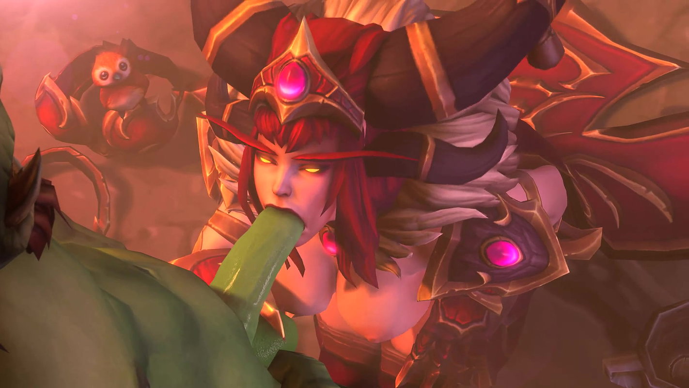 Alexstrasza Ambrosine Warcraft Animated Hentai 3 D CGI Video