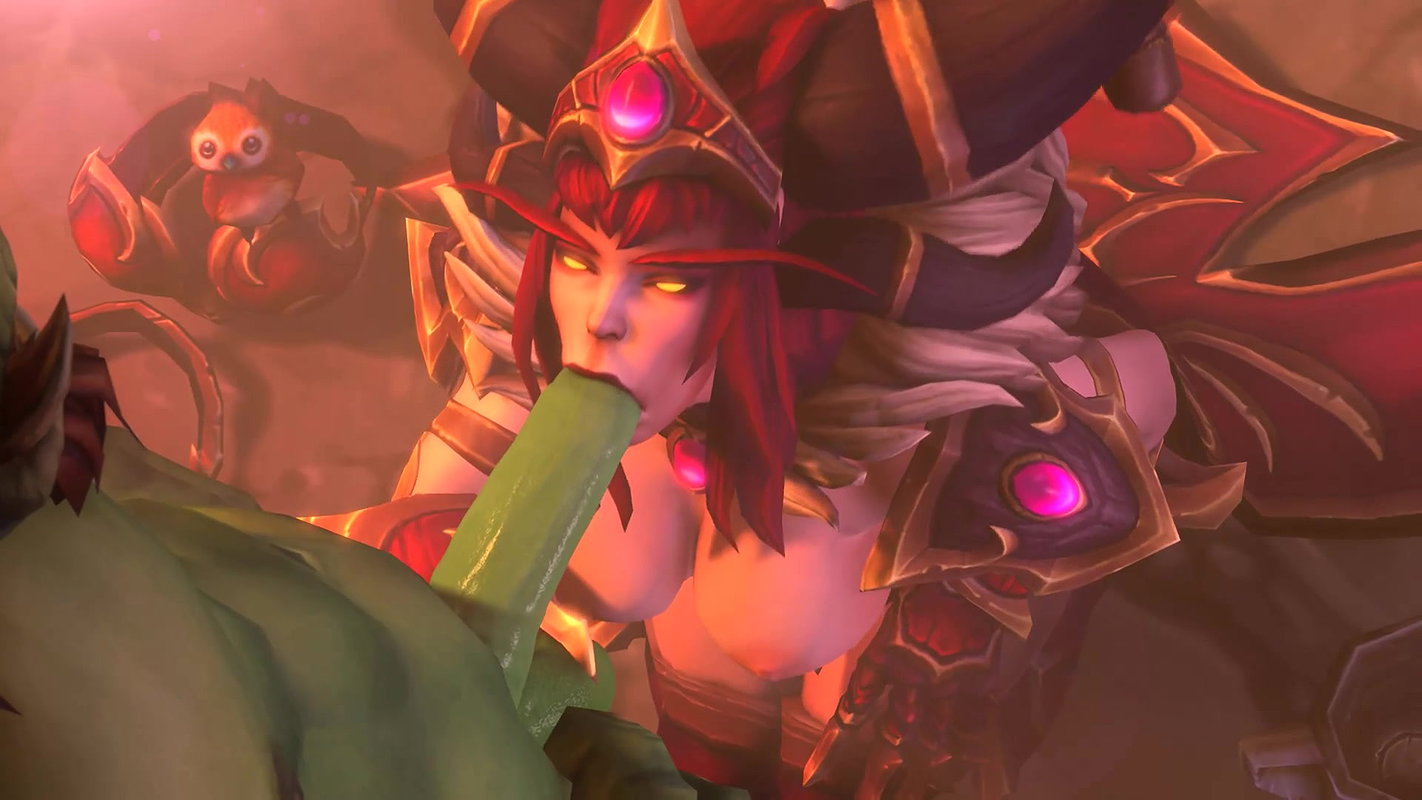 Alexstrasza Ambrosine Warcraft Animated Hentai 3 D CGI Video