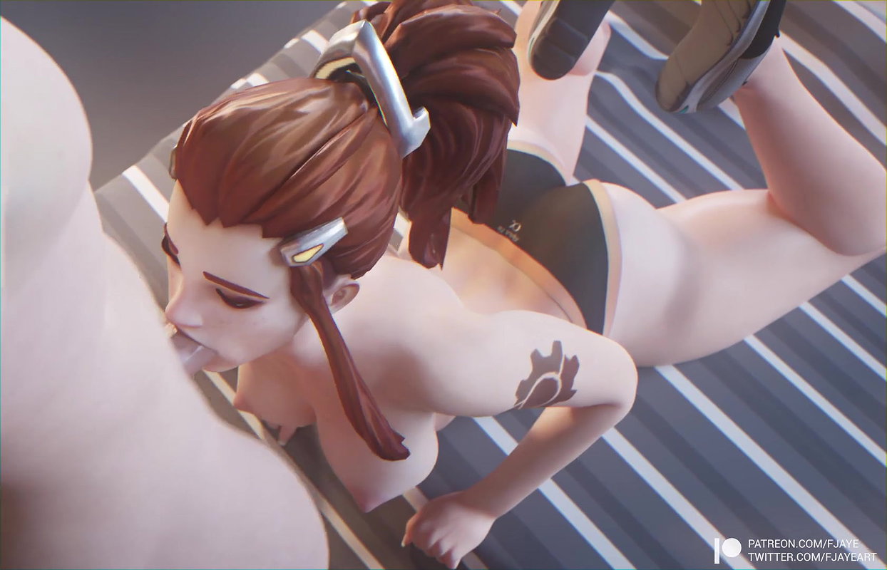 Brigitte Fjaye Overwatch Animated Hentai 3 D CGI Video 2