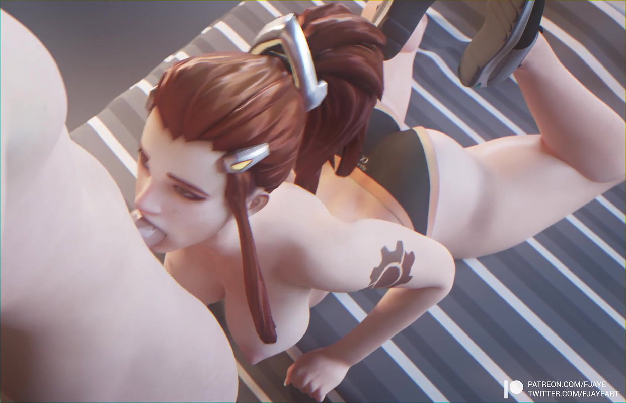 Brigitte Fjaye Overwatch Animated Hentai 3 D CGI Video 2