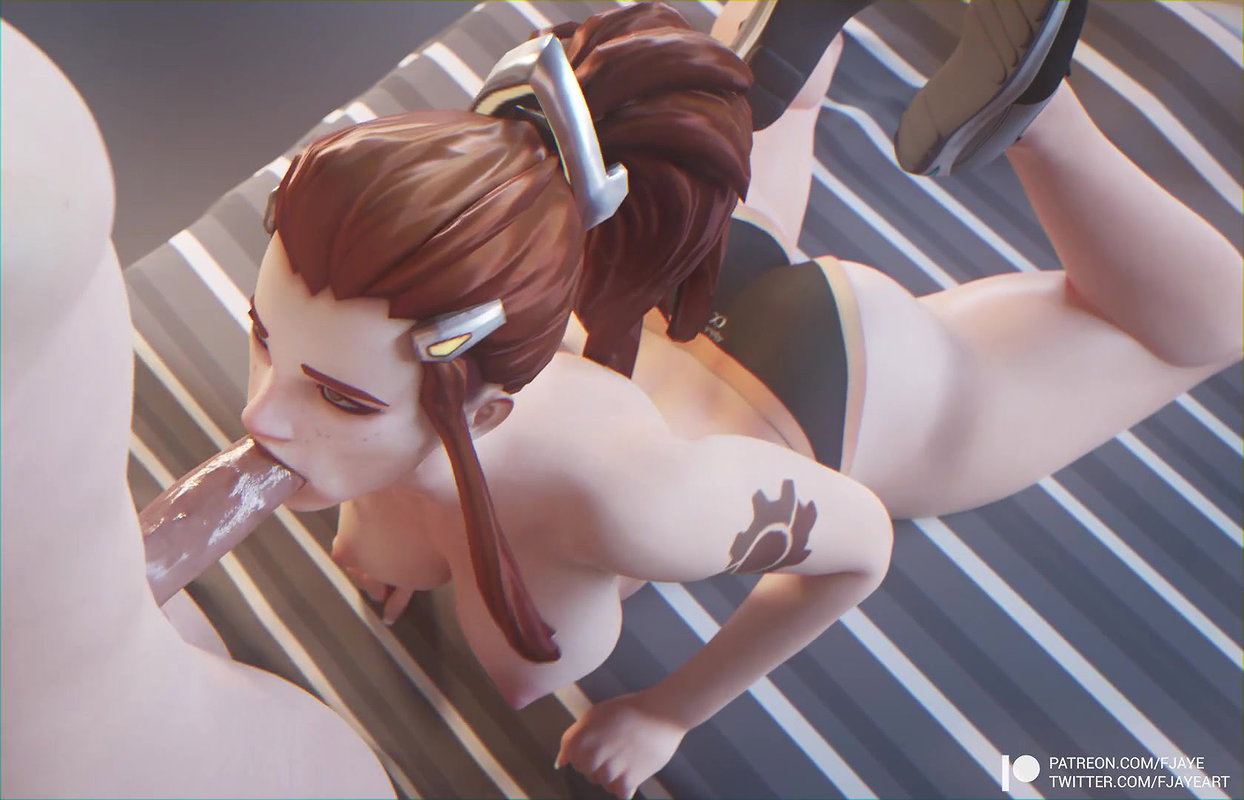 Brigitte Fjaye Overwatch Animated Hentai 3 D CGI Video 2