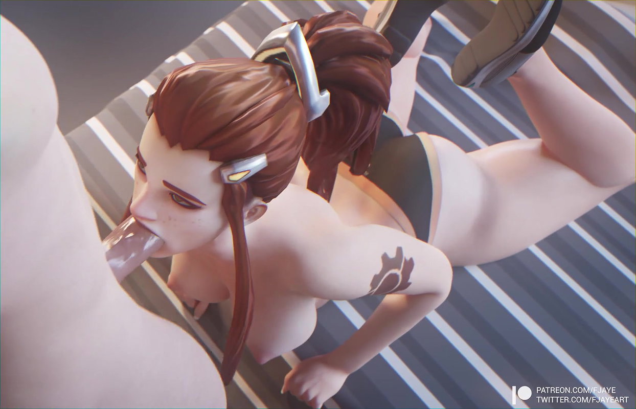 Brigitte Fjaye Overwatch Animated Hentai 3 D CGI Video 2