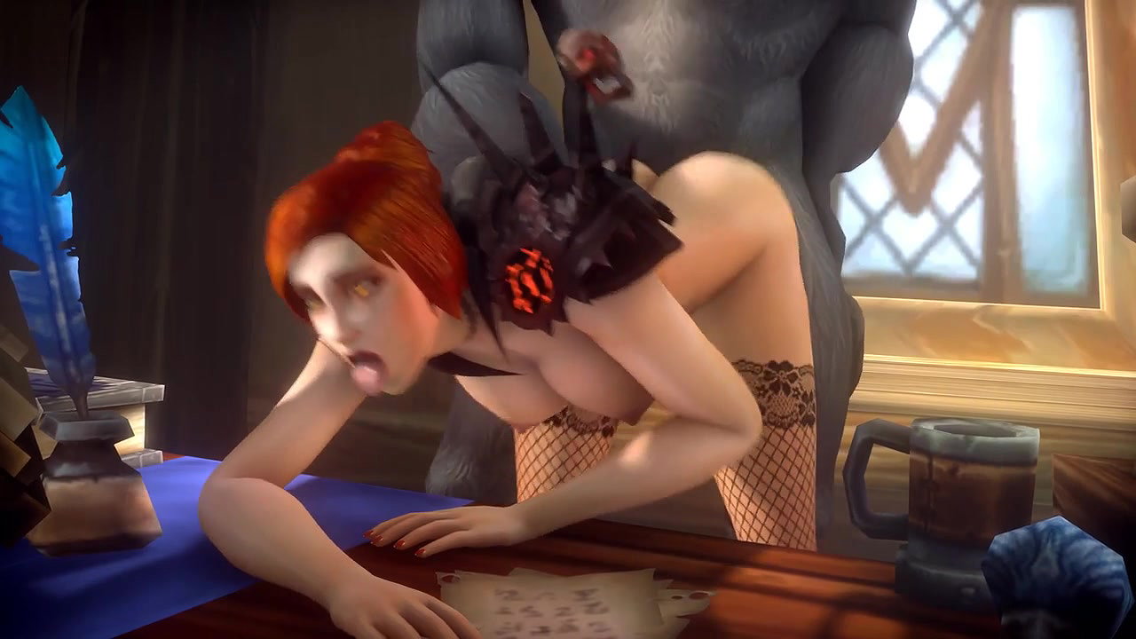 Human And Worgen Noname 55 Warcraft Animated Hentai 3 D CGI Video