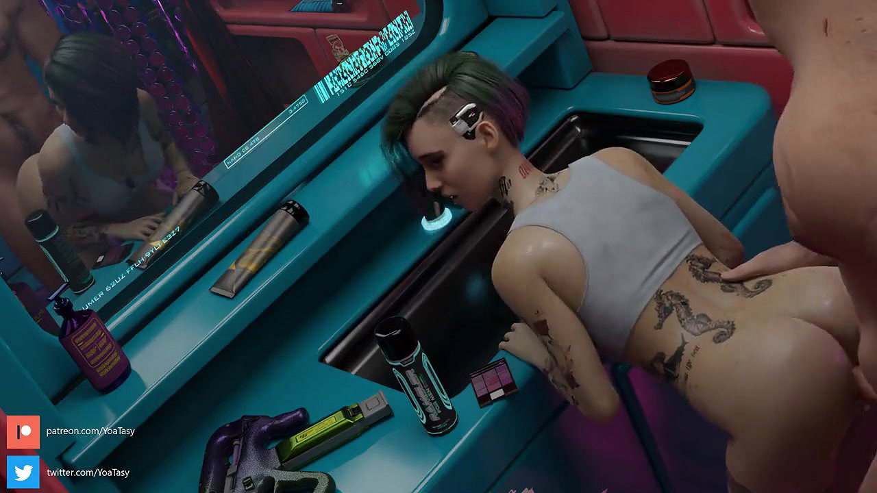 Judy Alvarez Yoatasy Cyberpunk 2077 Animated Hentai 3D CGI Video