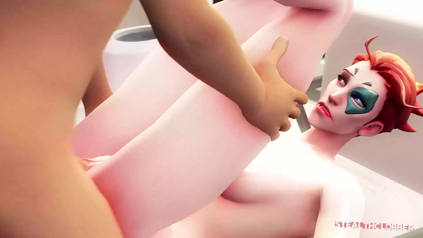Moira Stealth Clobber Overwatch Animated Hentai 3 D CGI Video
