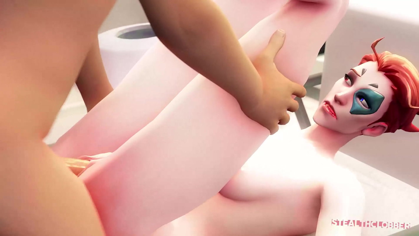 Moira Stealth Clobber Overwatch Animated Hentai 3 D CGI Video