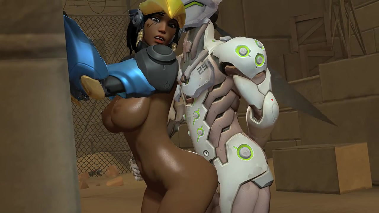 Pharah And Genji Ahroangel Overwatch Animated Hentai 3 D CGI Video