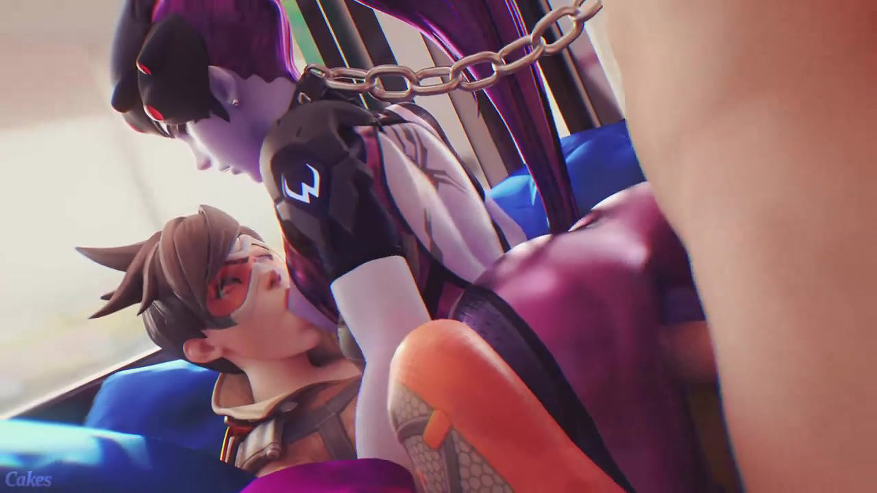 Tracer And Widowmaker Cakeofcakes Overwatch Animated Hentai 3 D Cgi Video